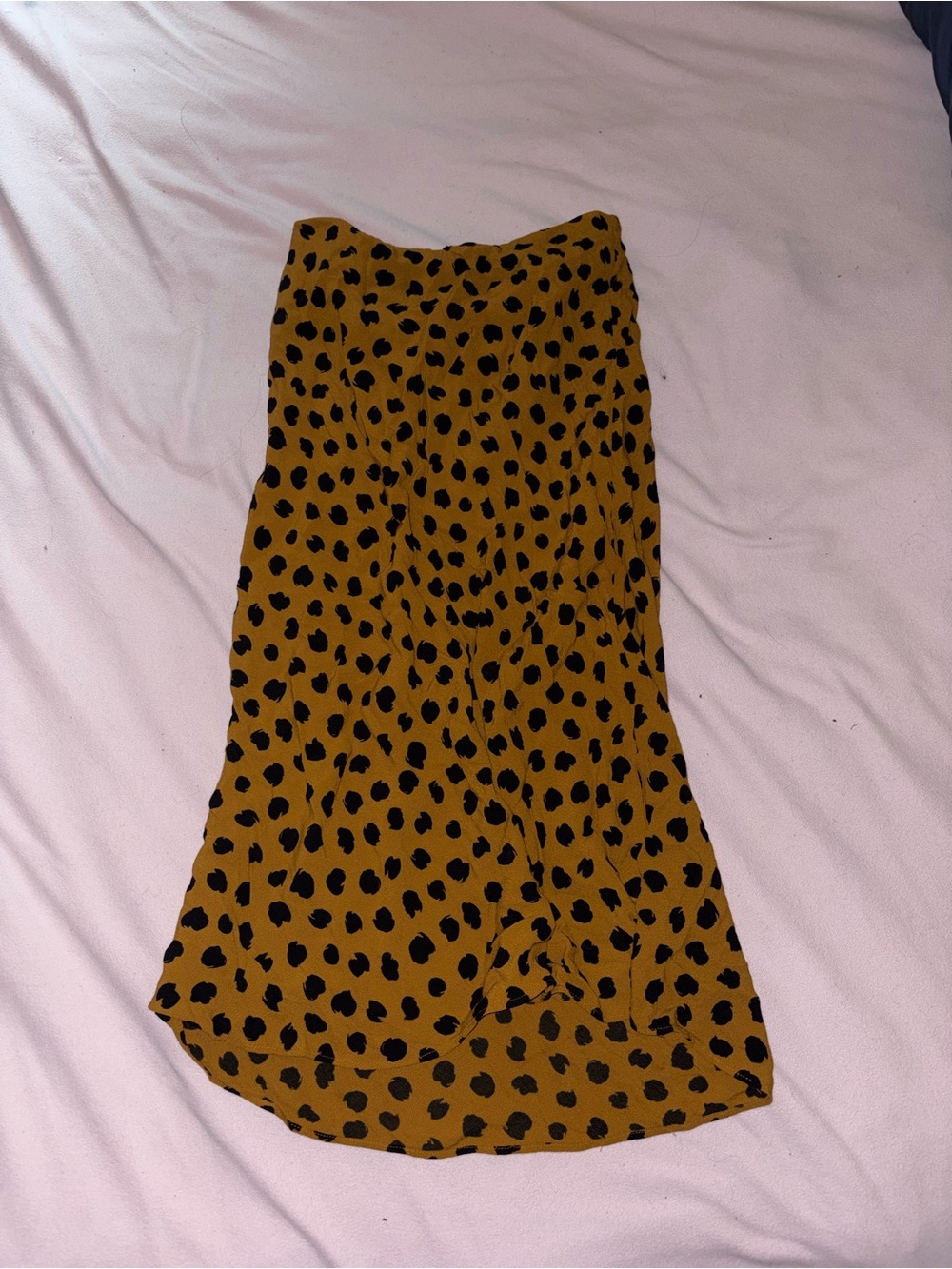 Madewell Spotted Midi Skirt